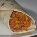 Kalkoenburrito's met zoete maïs