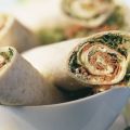 Tortillawraps met rosbief en zure room