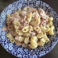 Pasta met kastanjechampignons en artisjokharten