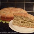 Vegan citroencake met maanzaadjes