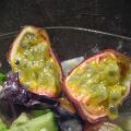 Frisse salade met avocado en grapefruit