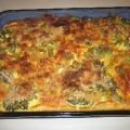 Broccoli gratin met drie soorten kaas