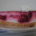 Yoghurt-frambozentaart