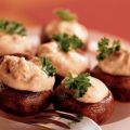 Kastanjechampignons met ansjoviscrÃ¨me