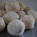 Witte chocolade-kokostruffels