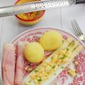Sous vide asperges met olijfolie en citroenrasp
