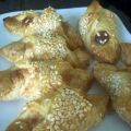 Mini-amandelbroodjes met sesam en honing