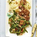 Sambalboontjes met wokblokjes