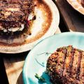 Pepersteak met geitenkaas en tijm