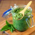 Groene pesto.
