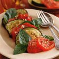 Aubergine-tomatensalade
