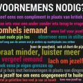 Voornemens... 3.1