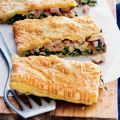 Rijkgevulde spinazie-hampastei