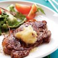Ribeye met puree van gepofte knoflook