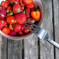 Strawberry Tomato Summer Salad