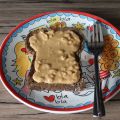 Pindakaas met stukjes