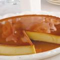 Simpele romige crème caramel