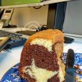 Chocoladetulband met twee soorten chocola van[...]