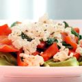 Tortelloni verdi met rode paprika, spinazie en[...]