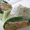 Wrap met zalm