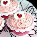 Aardbeien cupcakes