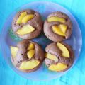 Perzik-chocolademuffins