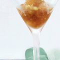 Groenetheegranita met venkel