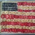 Amerikaanse fruitpizza