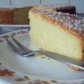 Sinaasappelkokos cake met kokosmelk