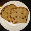 Rogge/spelt rozijnen brood