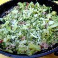 Italiaanse broccoli met worstvlees