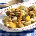 Salade van artisjok met honing