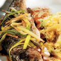 Forel met varkensvlees