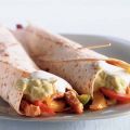 Tortilla's met kalkoen en guacamole