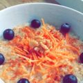 Carrot cake Oatmeal