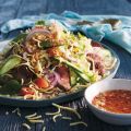 Thaise Rundvlees Salade met Pinda Dressing