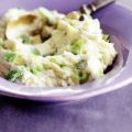 Romige aardappel-preipuree