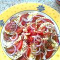 Tomatensalade met mozzarella