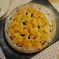 Linzenvlaai met kerstkersen