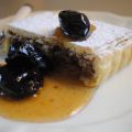 Walnoottaart met Armagnac-pruimen