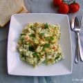 Aardappelsalade met kerriekip (foodblogswap)