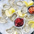 Oesters met gemarineerde bietjes &[...]