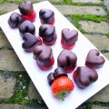 Strawberry Chocolate Hearts