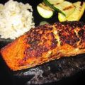 Cajun gekruide zalm