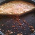 Boterkoek met een bodem van kruidnootjes