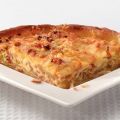 Zoete uientaart met ham