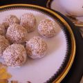 Marokkaanse dadel kokos truffels