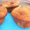 Muffins met chocolade en banaan