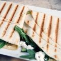 Lunch: Quesadillas met Hüttenkäse, gegrilde[...]
