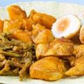 Surinaamse roti met kip